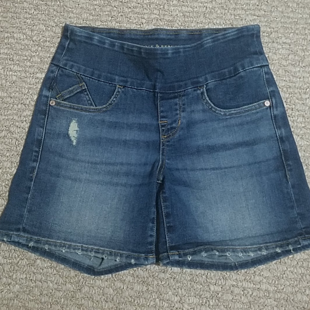 Rock & republic fever pull on shorts